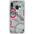 Ohio State University Pattern Galaxy A20 Clear Case